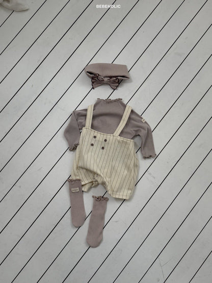 bebeholic bunny rib tee (3-18m)