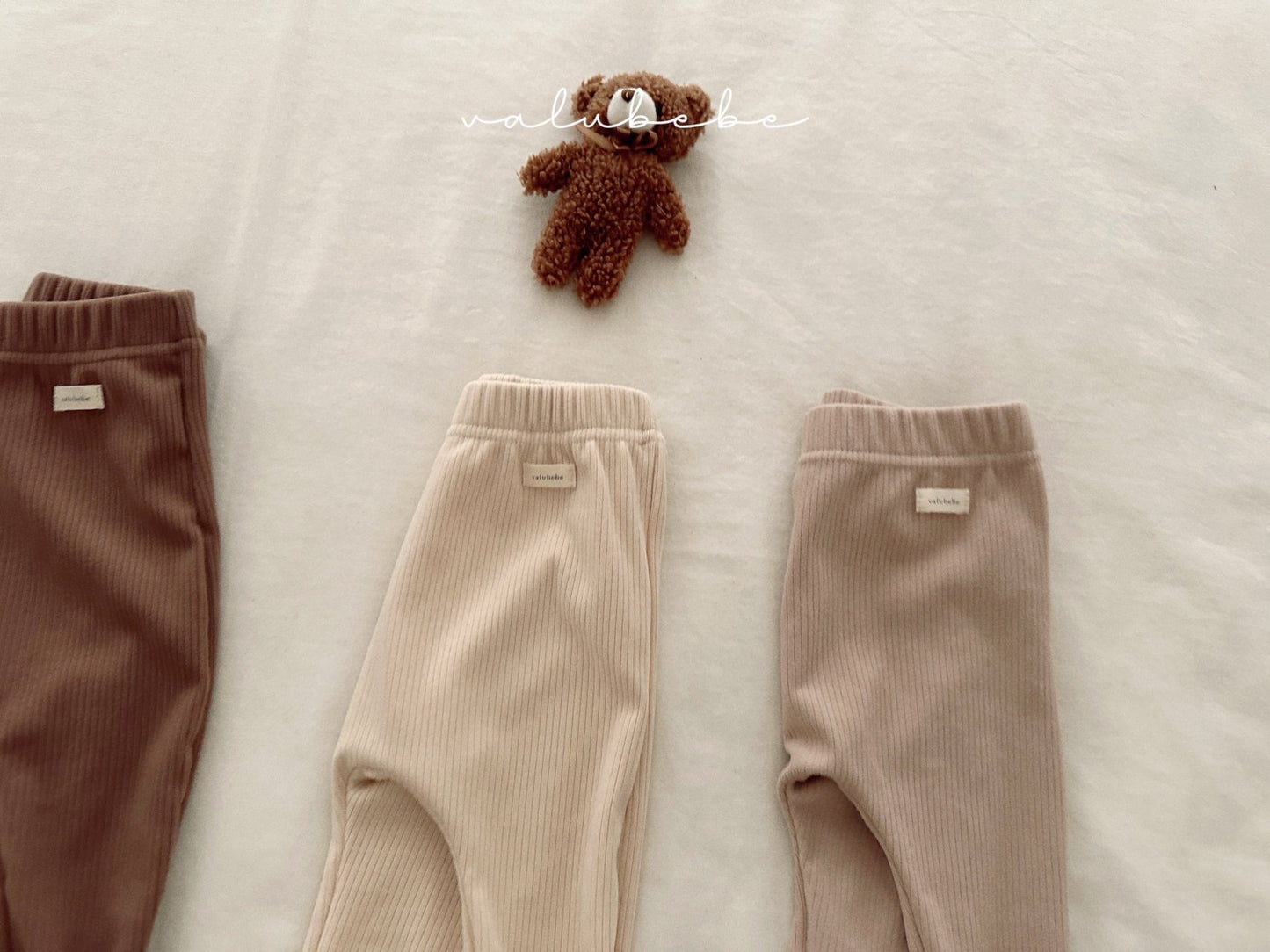 valubebe basic rib leggings (3-18m)