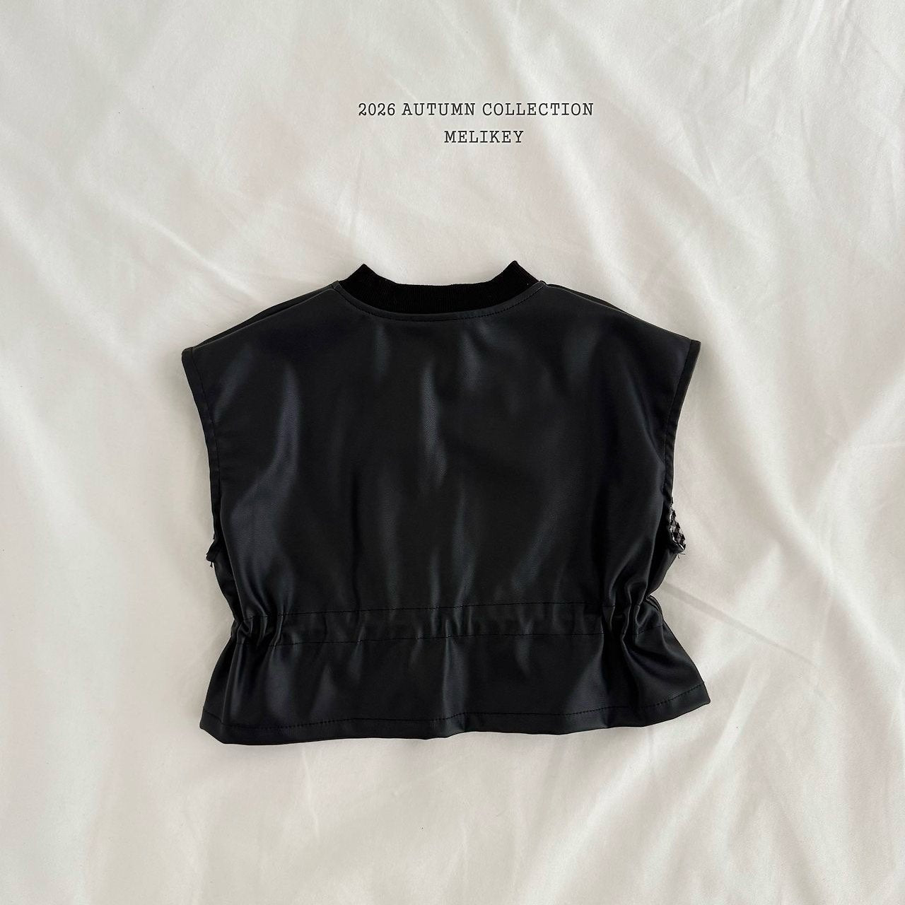 melikey string leather vest (~80-140cm)
