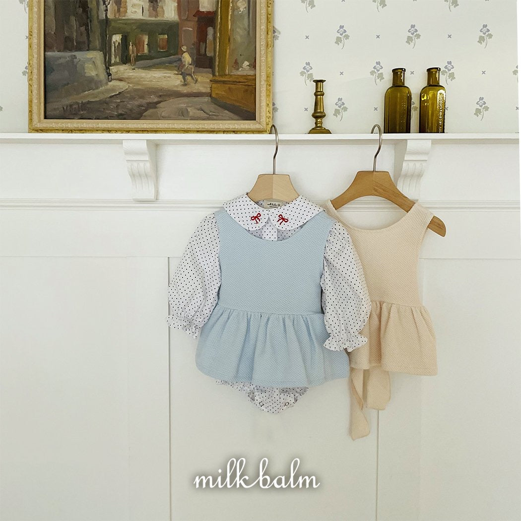 milkbalm emboss bustier (75-125cm)