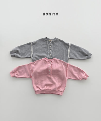 bonito raw edge henley mtm (~80-140cm)