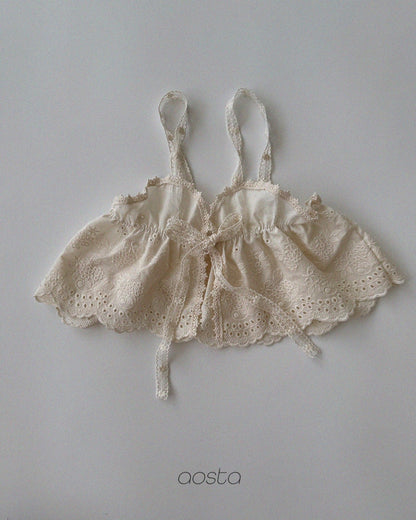 Aosta lace bustier