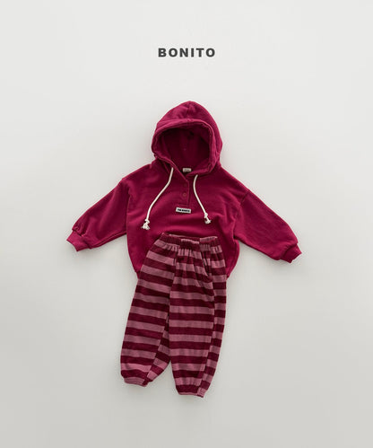 bonito henley hoodie (~80-140cm)