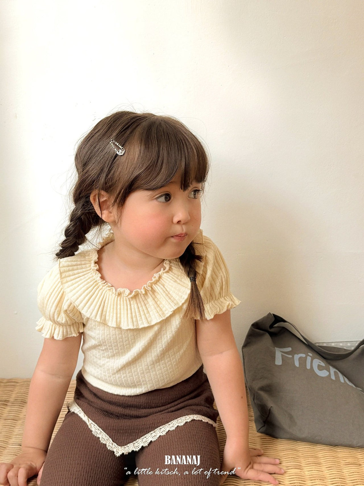 BANANAJ bonbon puff tee (80-135cm)