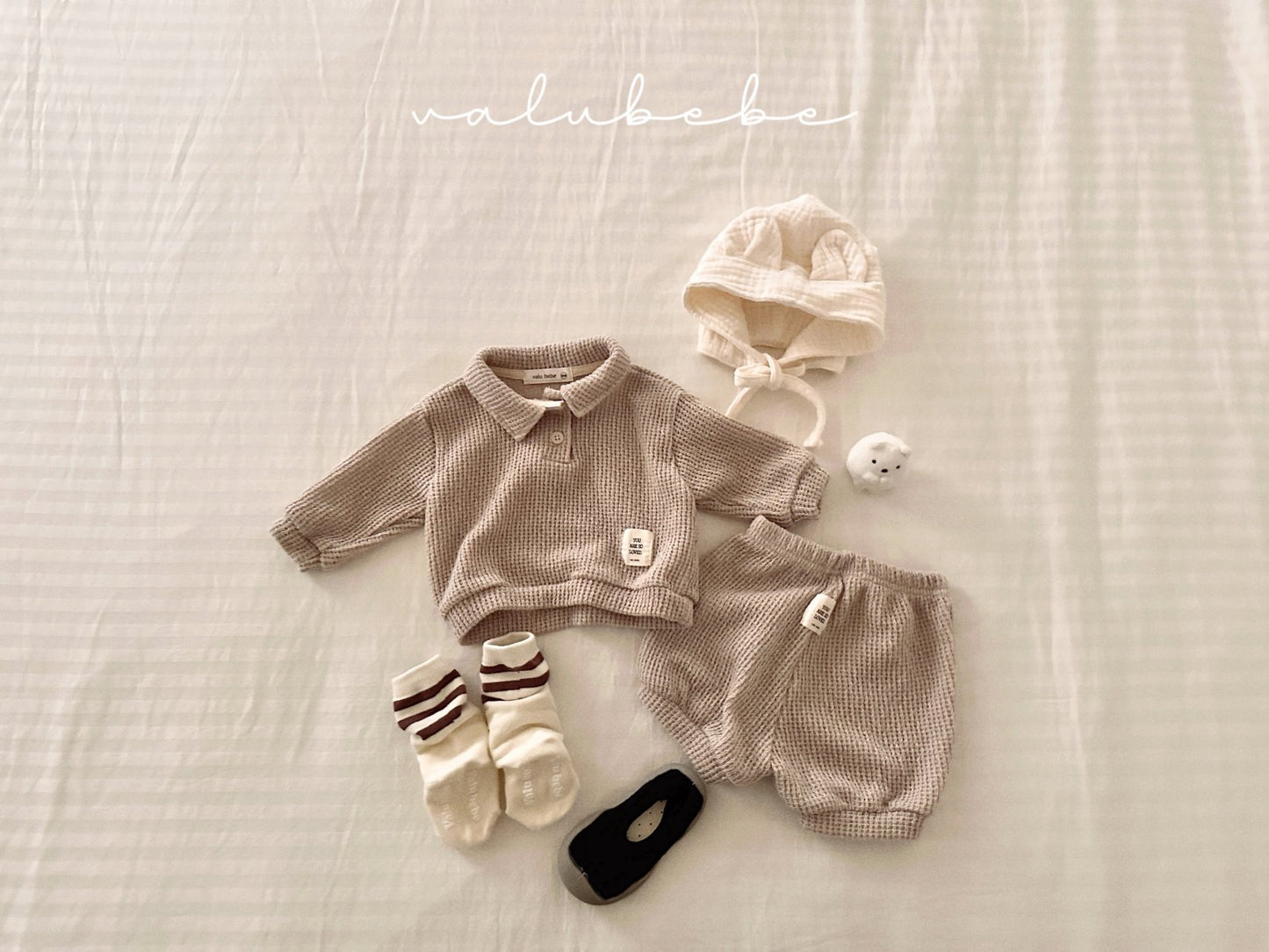 valubebe dalkong knit cardigan (6-24m)