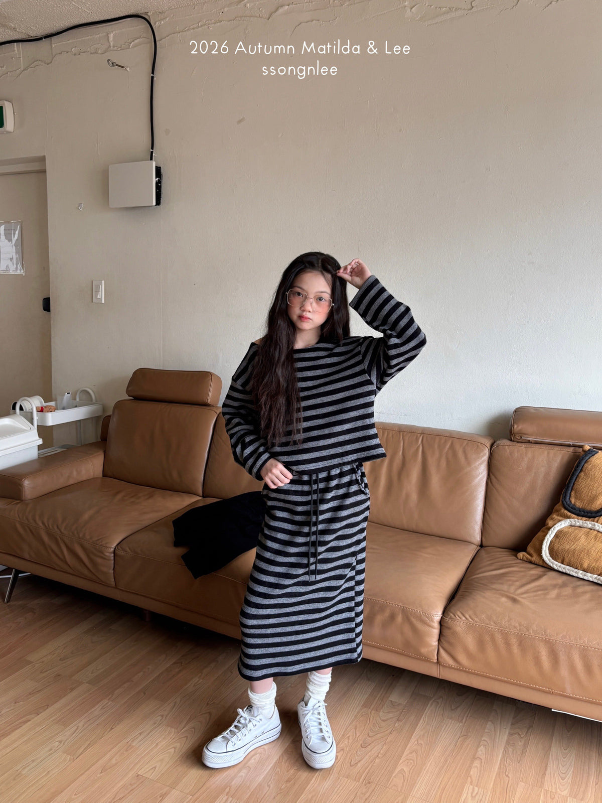 matilda&lee billie knit skirt (85-165cm)