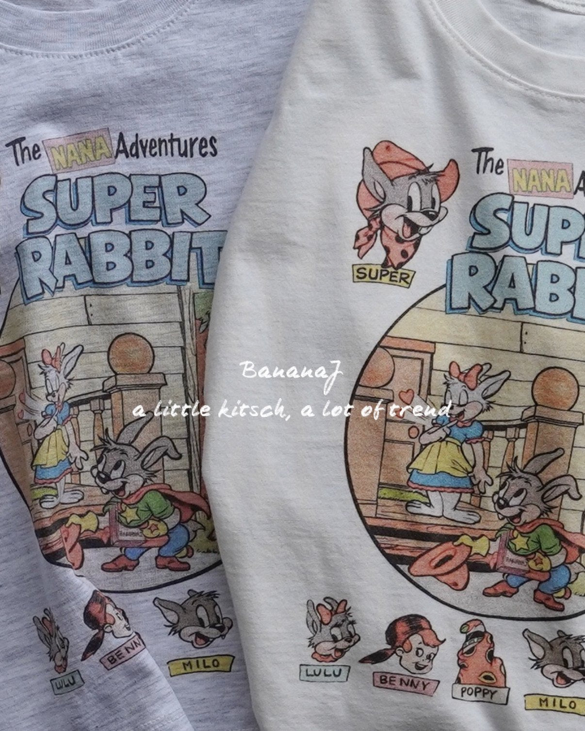 BANANAJ super rabbit t ( kids & adult )