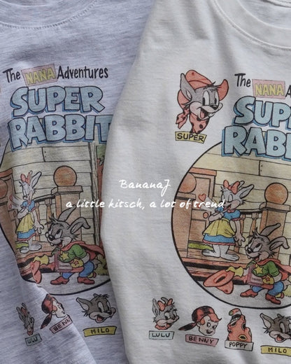 BANANAJ super rabbit t ( kids & adult )