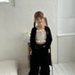 ELLYMOLLY maple frill cardigan (90-145cm)