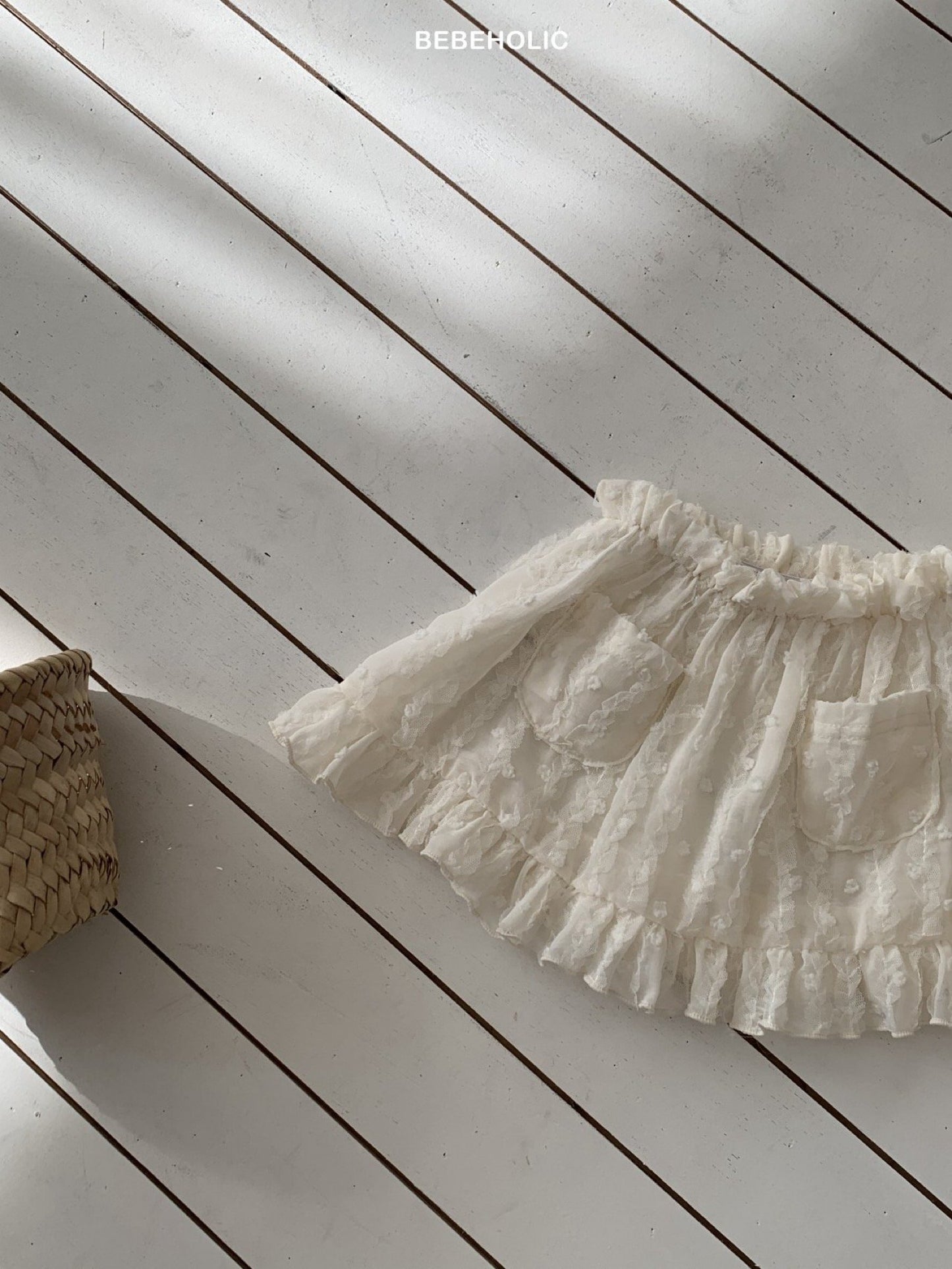 bebeholic french layered skirt