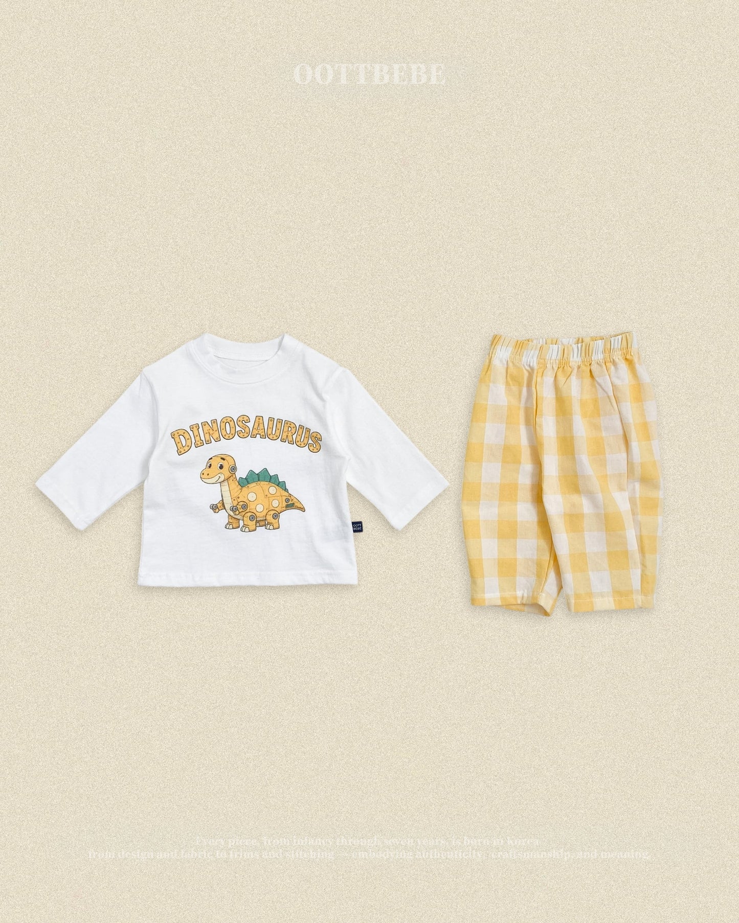 oottbebe plraful dinosaurs SET-UP (65-115cm)