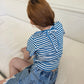 ELLYMOLLY pinko shiring carding tee (90-145cm)
