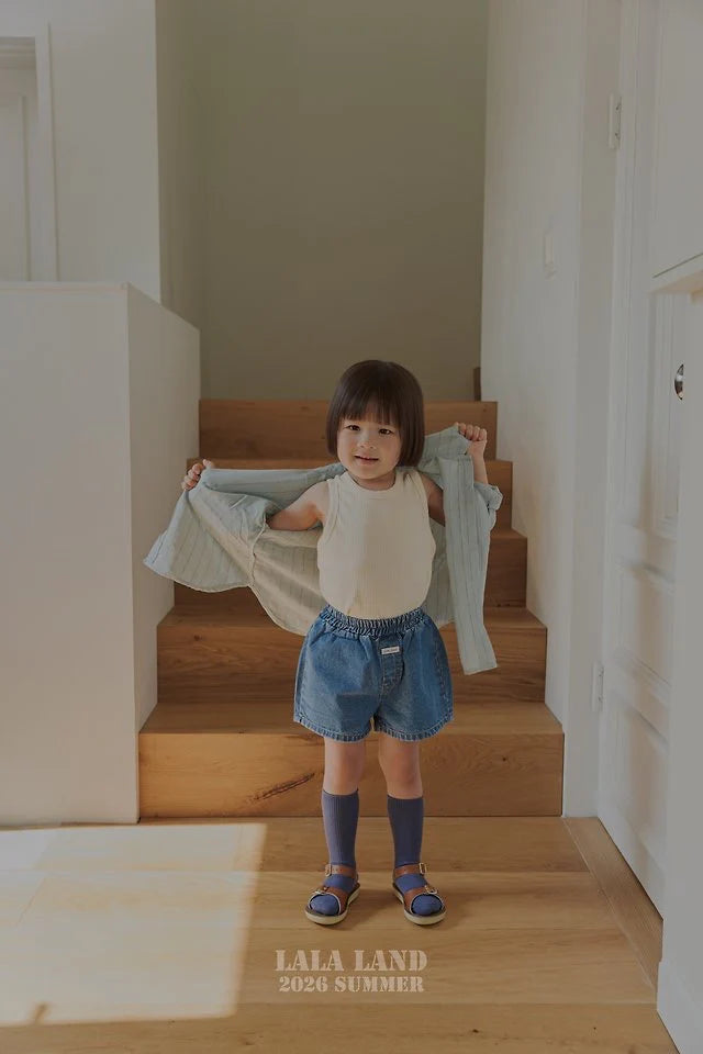 Lalaland point denim shorts (75-120cm)