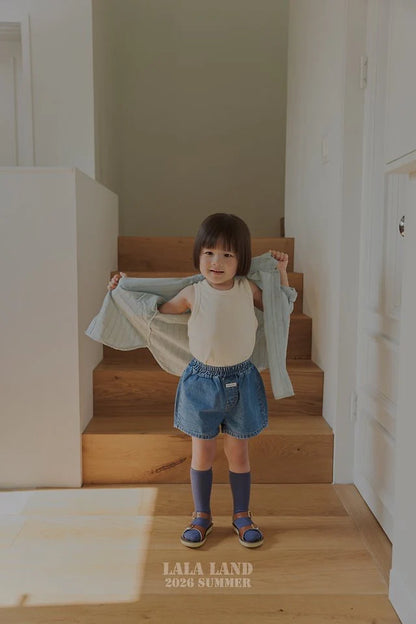 Lalaland point denim shorts (75-120cm)