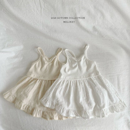 melikey ballet frill sleeveless ops (~80-140cm)