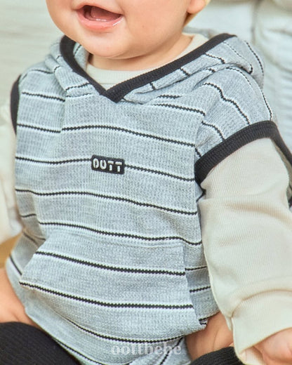 oottbebe urban stripe suit(3-12m)