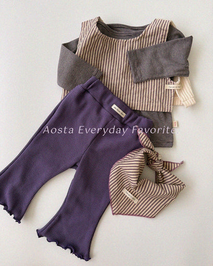 Aosta jelly waffle pants (~70-115cm)