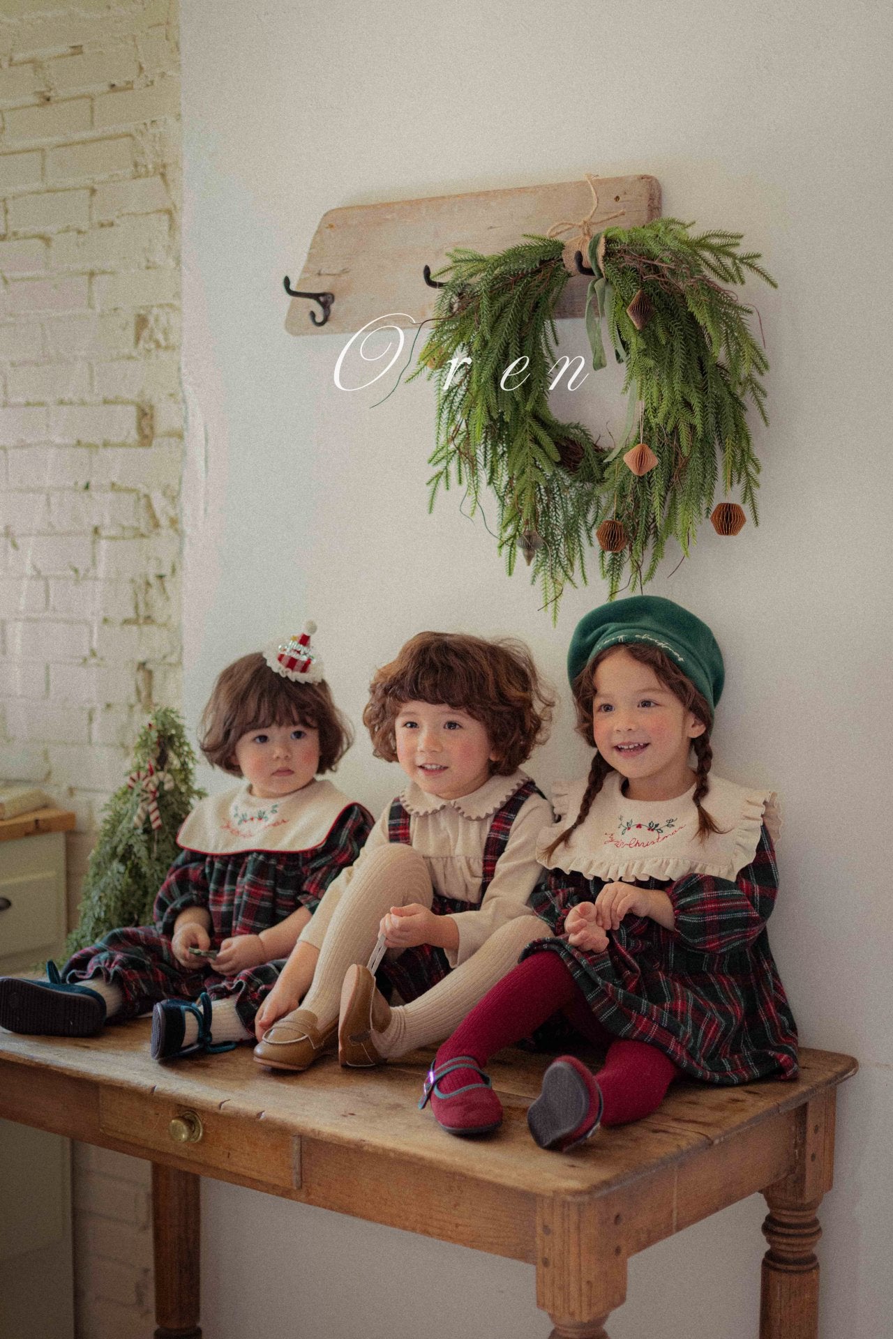 OREN eve check all in one suit (75-90cm)