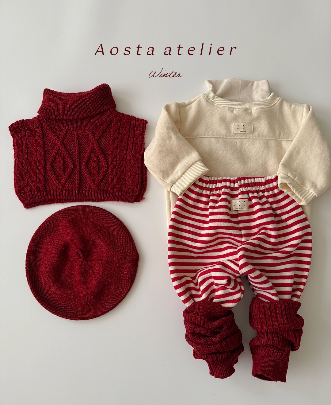 Aosta knit neck warmer
