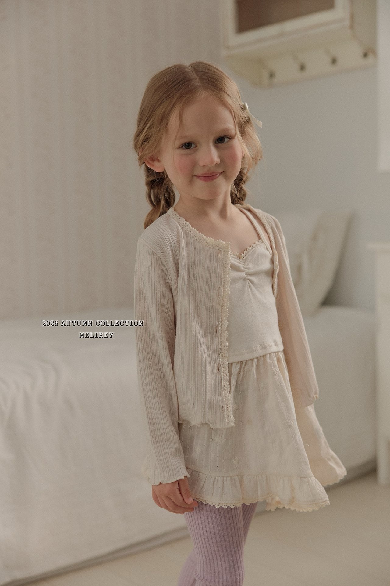 melikey ballet frill sleeveless ops (~80-140cm)