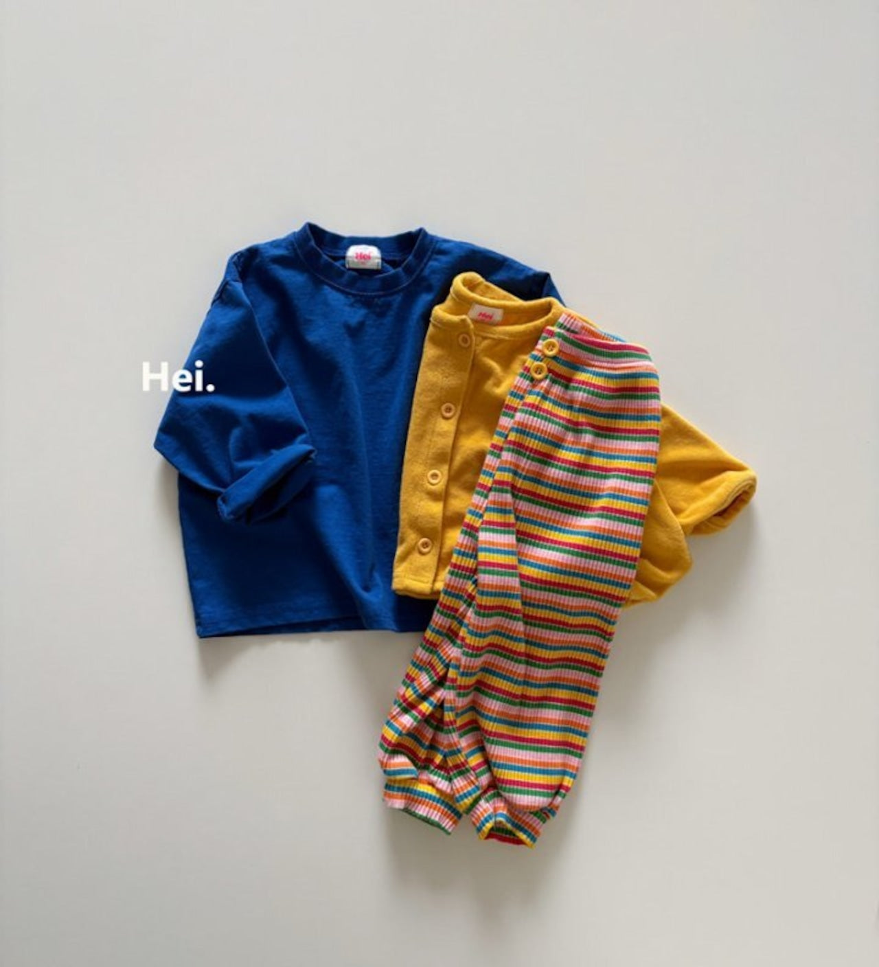 Hei rainbow jogger pants (85-123cm)