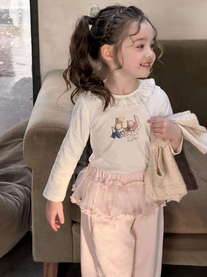 aiai soft cotton jogger pants (95-140cm)