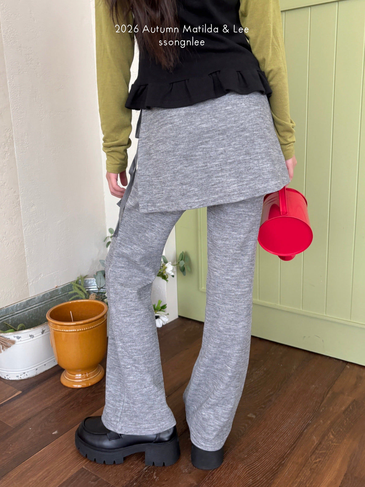 matilda&lee layered skirt pants (85-165cm)