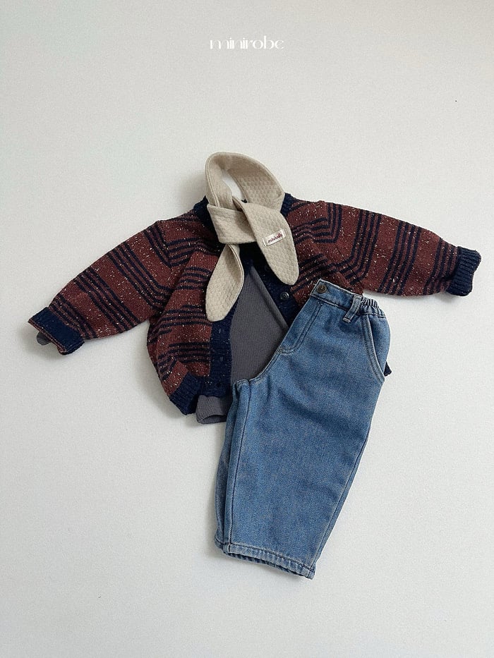 minirobe line knit cardigan (75-110cm)