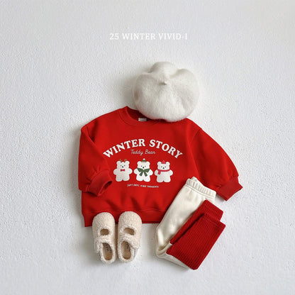 Vivid 聖誕小熊上衣 (75-135cm)