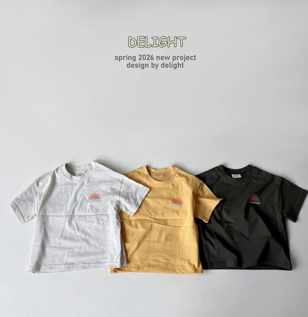 Delight 親子露營印花圖案Tee (kids & adult)