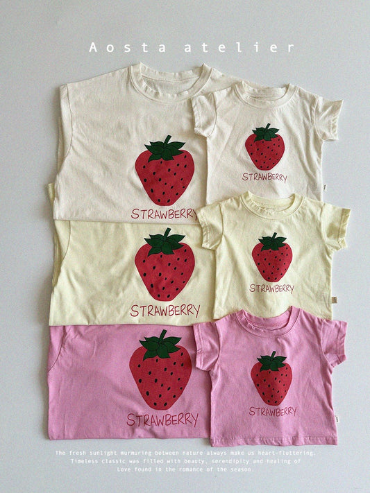 Aosta strawberry mom t (adult)
