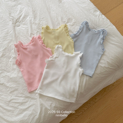 ninibello romi frill sleeveless top (80-130cm)