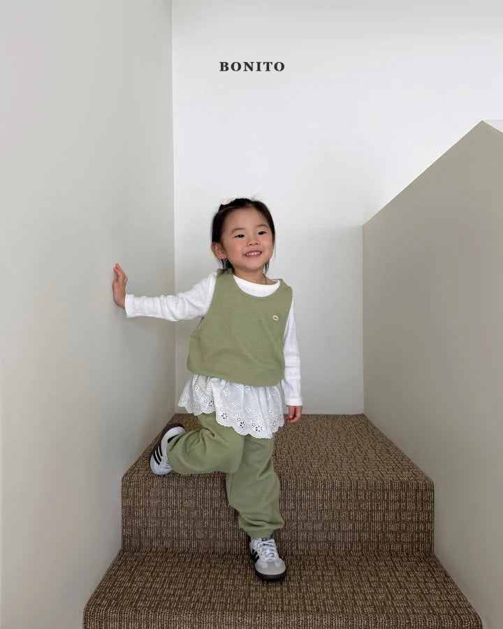 Bonito Eyelet T-shirt (~80-140cm)