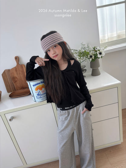 matilda&lee like color matching tee (85-165cm)