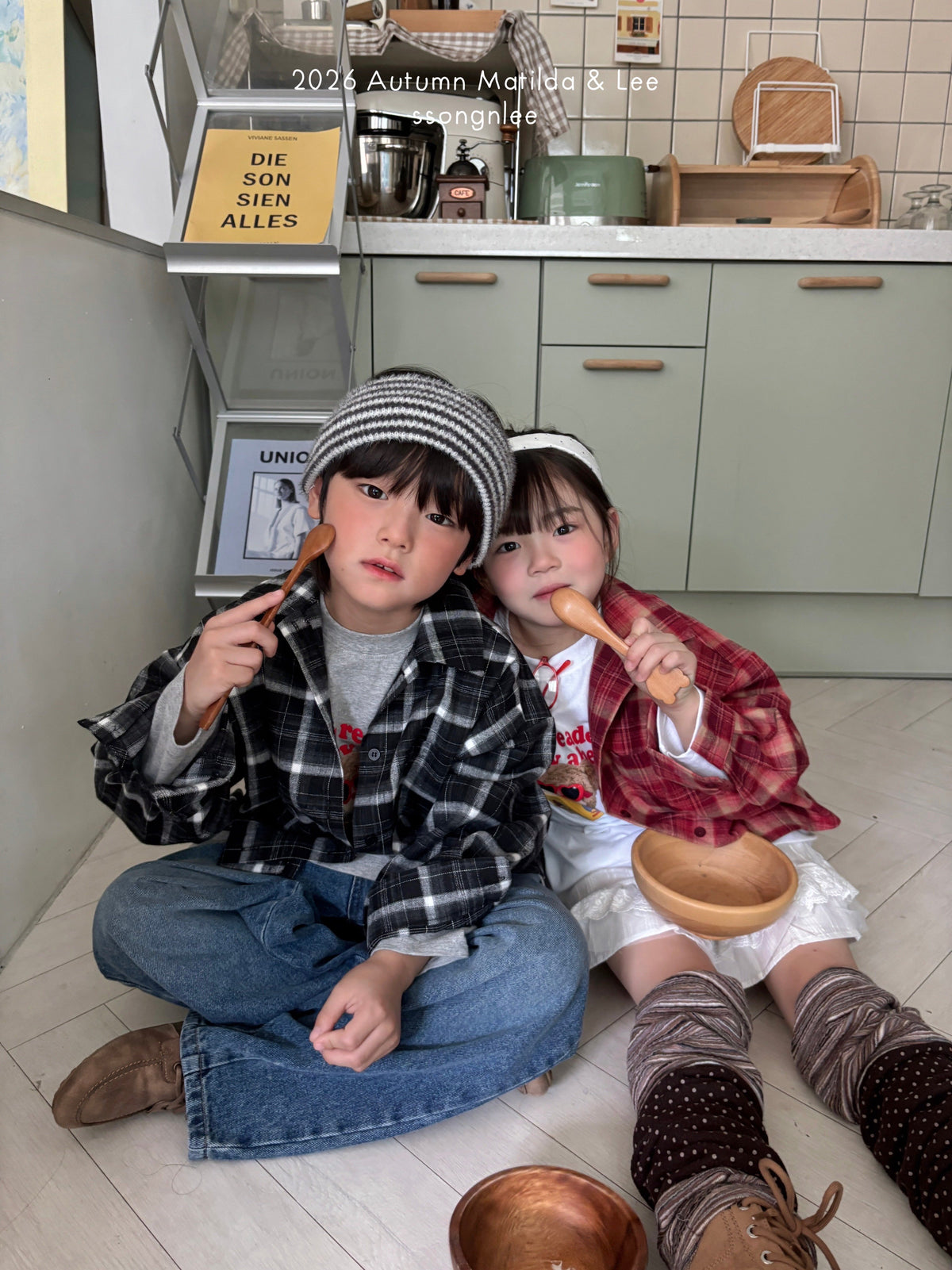 matilda&lee buy check shirt (85-165cm)