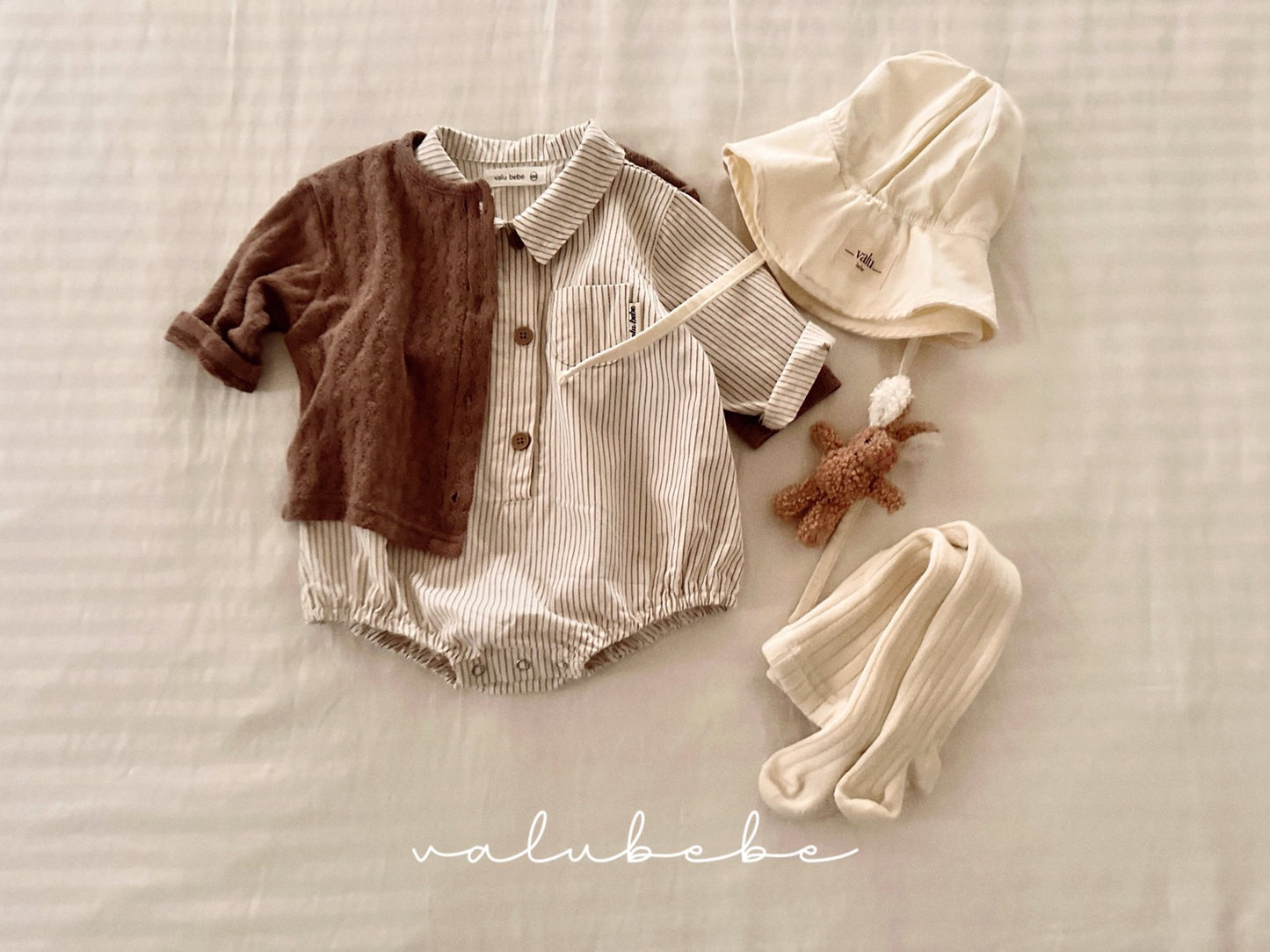 valubebe ale jacquard cardigan (6-24m)