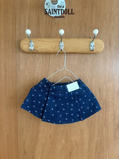 saintdoll cherry jean skirt (90-150cm)
