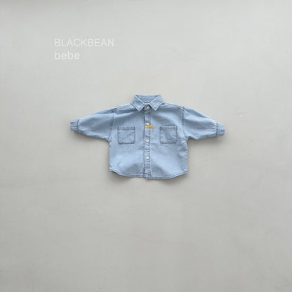 blackbean martin bebe denim shirt(baby)