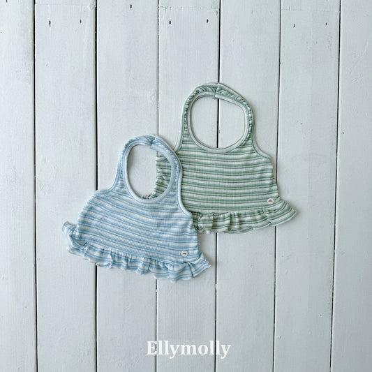 ELLYMOLLY salt halter frill sleeveless (90-145cm)
