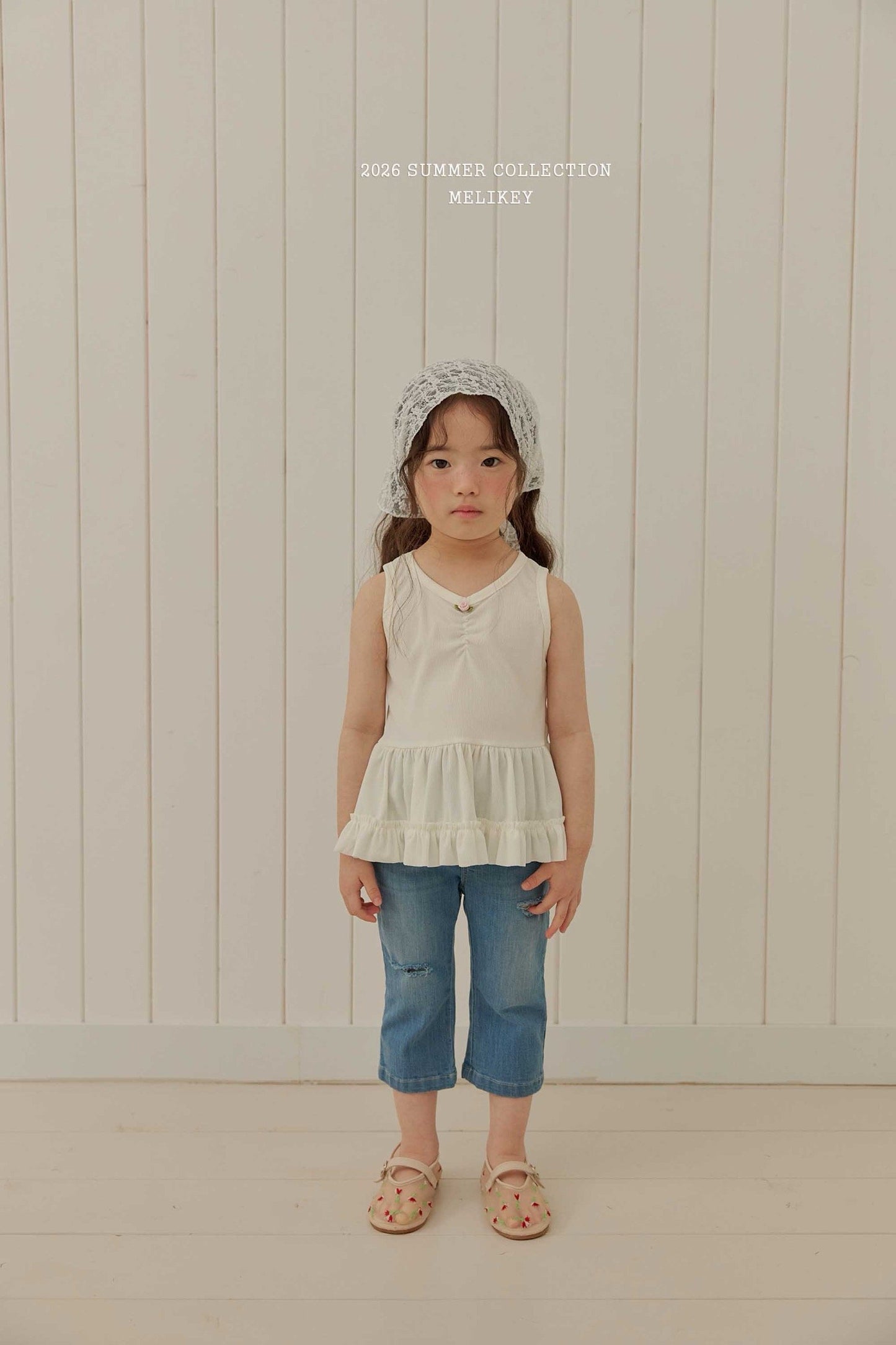 melikey capri denim pants (~80-140cm)