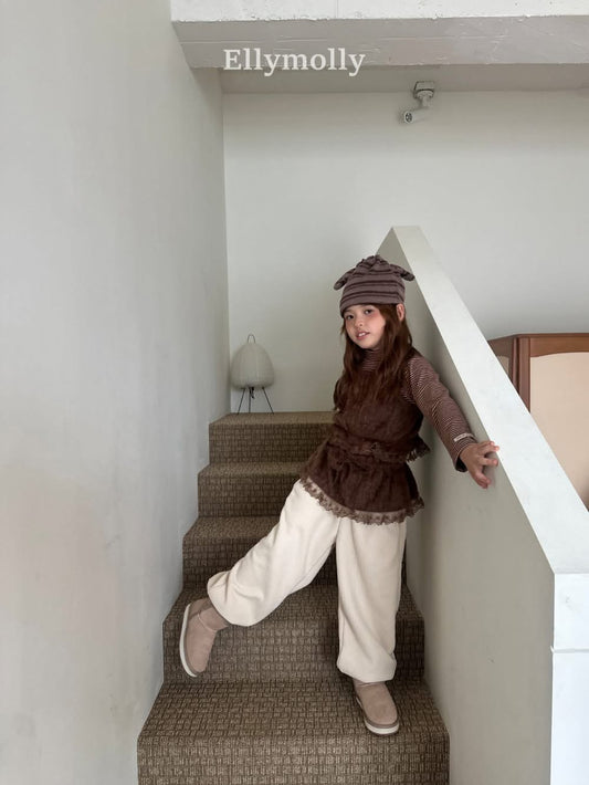 EllyMolly 蕾絲針織背心 (90-145cm)