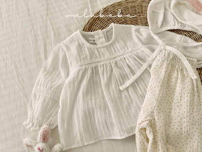 valubebe pure lace blouse (6-24m)