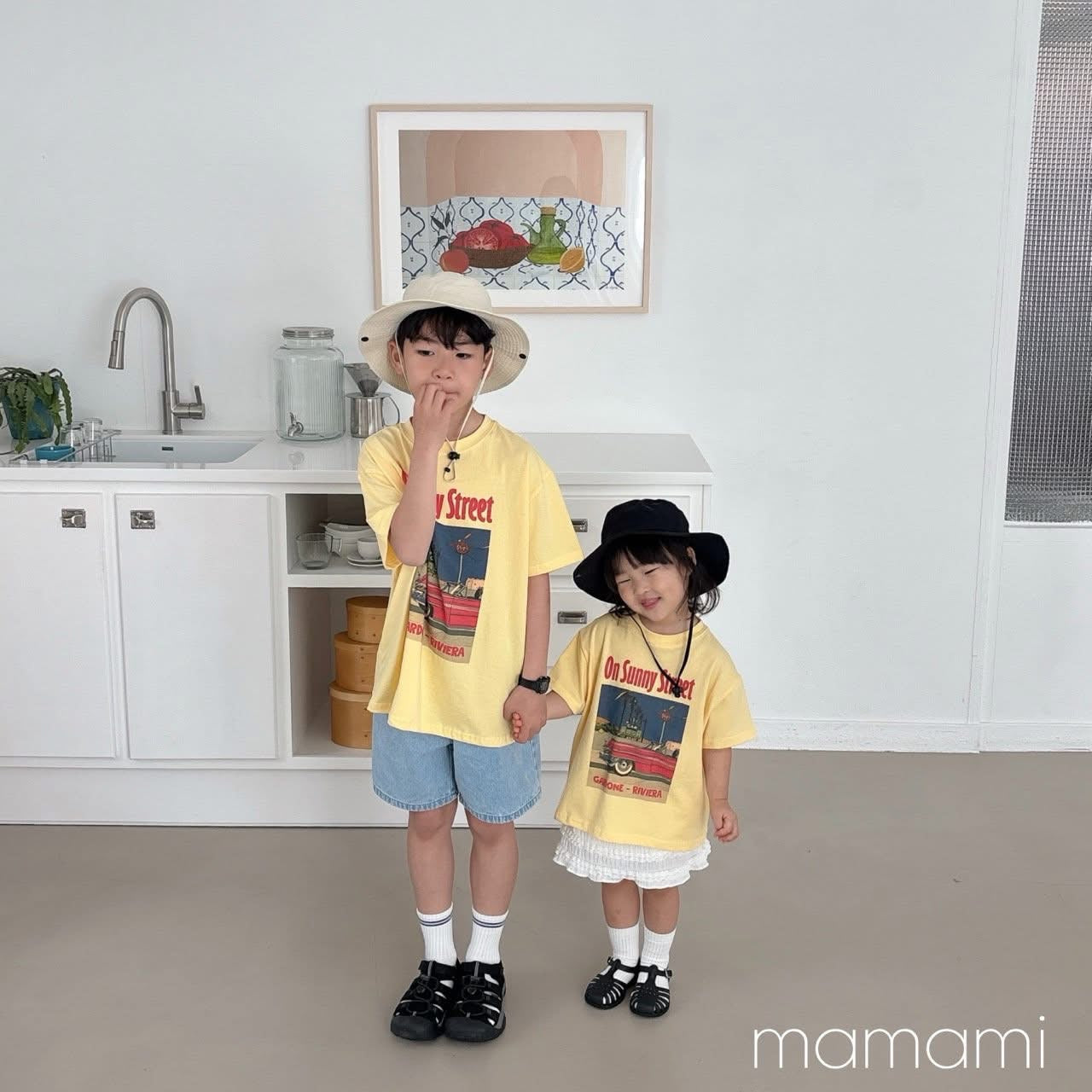 Mamami 親子款 - 復古車車tee (kids & adult)