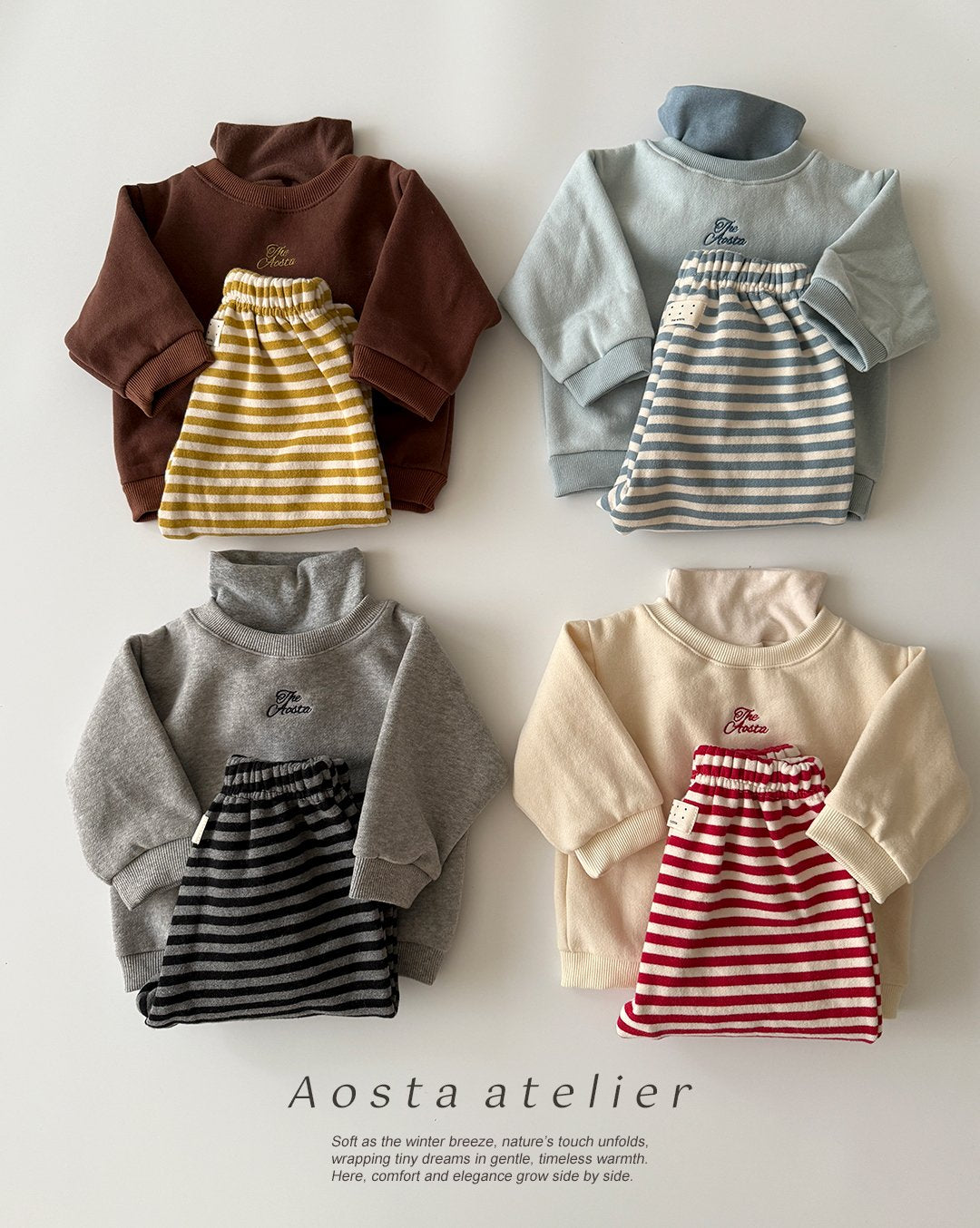 Aosta choco pants (~70-115cm)