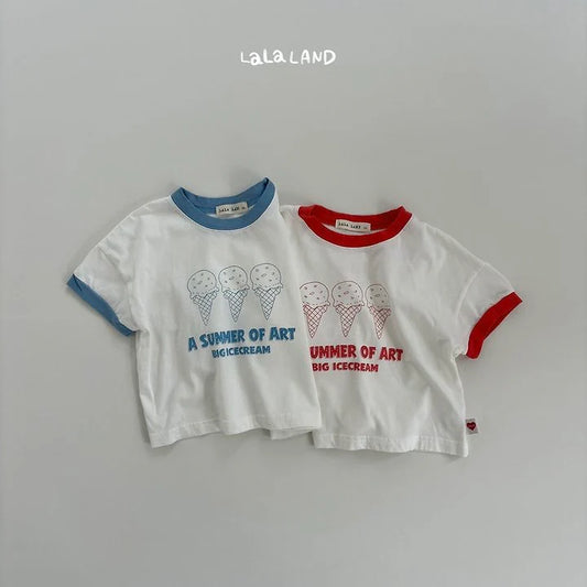 Lalaland ice cream tee (75-120cm)