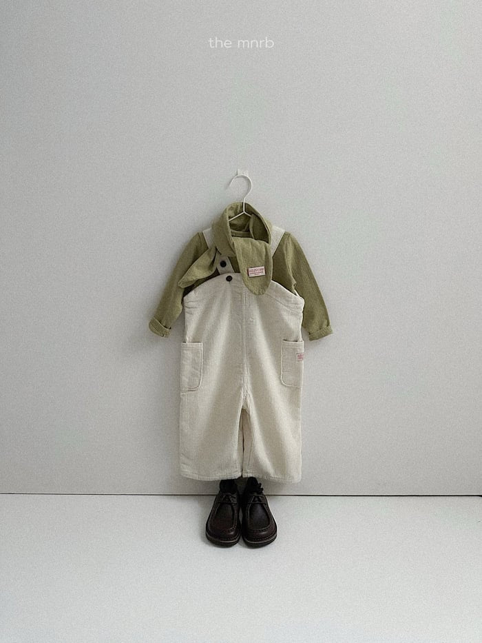 minirobe olive overalls (70-110cm)