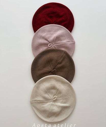 Aosta knit beret