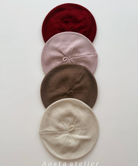 Aosta knit beret