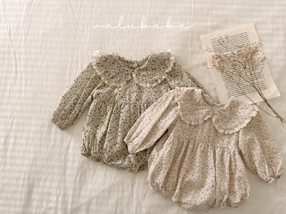 valubebe grand flower collar suit (6-18m)