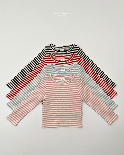 HAROHARO sweet border tee (85-140cm)